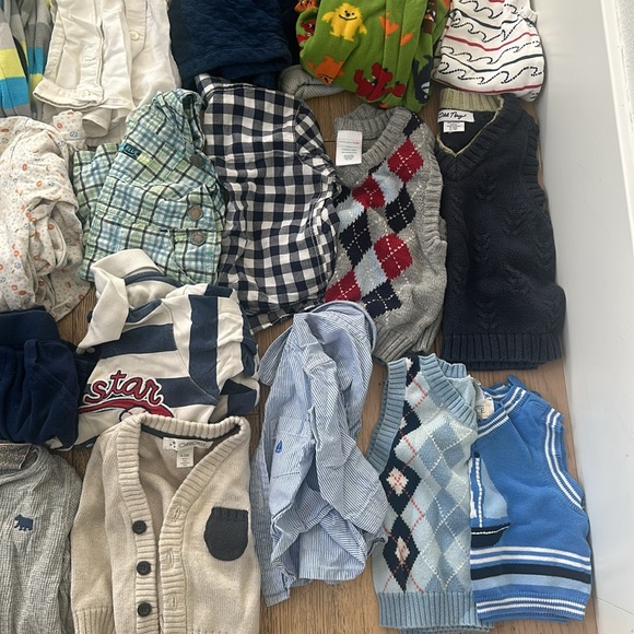 50+ baby boy clothing name brand items from size newborn to 12mo - Picture 4 of 7